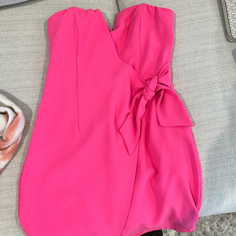 Hot pink Boutique dress worn twice !!